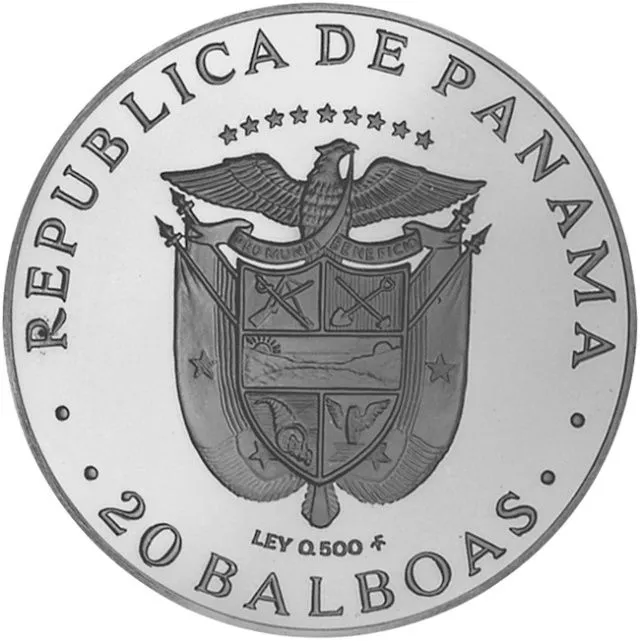 VISIÓN PROFUNDA DEL ESCUDO DE ARMAS DE LA REPÚBLICA DE PANAMÁ. – Símbolos  de la Nación Panameña