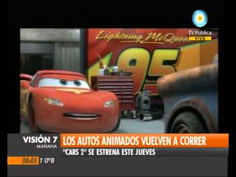 Visión Siete: "Cars 2": Los autos animados vuelven a correr - YouTube