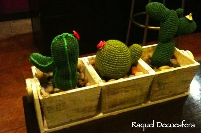 Hemos visto... cactus de crochet