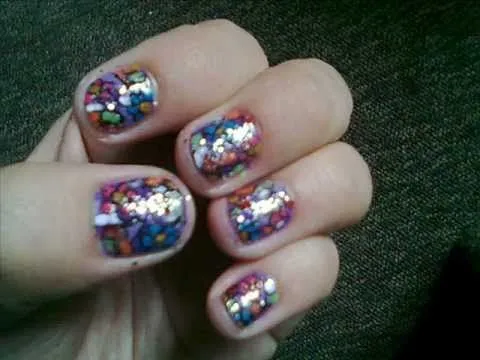 VitraL Nails*** inspirated on katy perry :) - YouTube