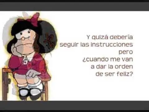 Vivir despeinada - Mafalda - YouTube