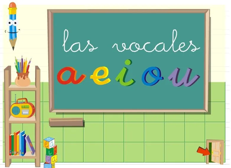 Jugando y aprendiendo juntos: Las vocales: Juego interactivo (INTEF)