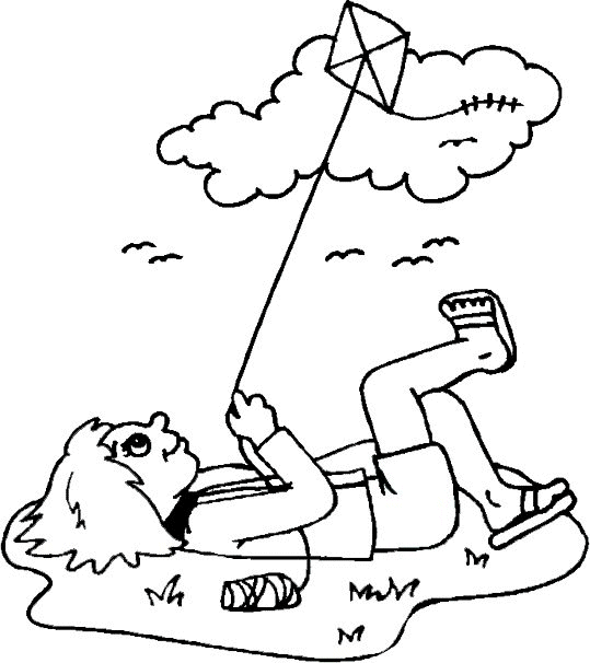 Niños volando cometas para colorear - Imagui Niños volando cometas para colorear - Imagui