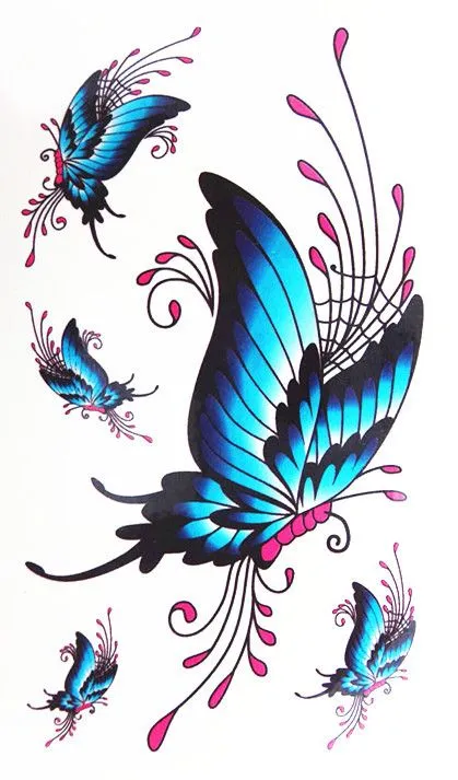 volando las mariposas tatuajes al por mayor de alta calidad de ...