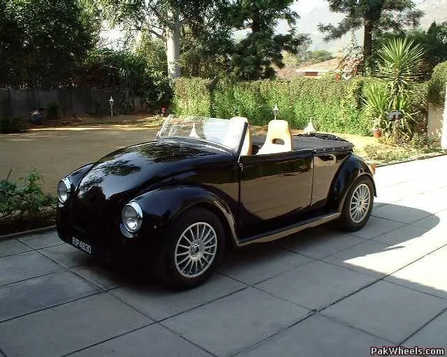 El Volkswagen Beetle o escarabajo modificado. | Quiero más diseño
