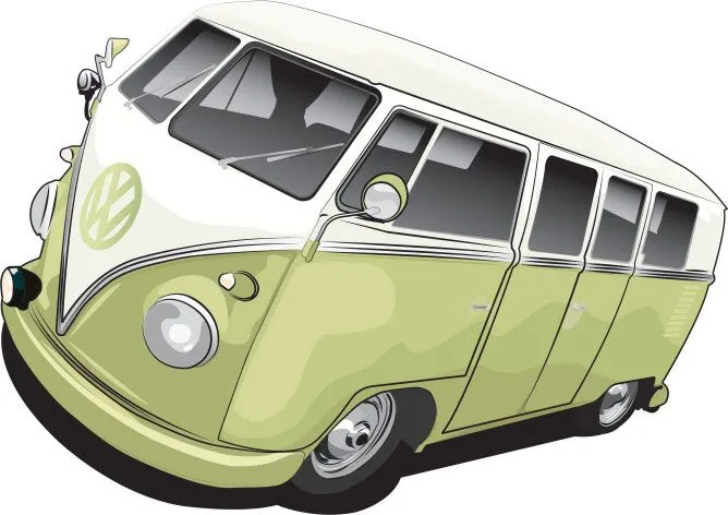 Volkswagen Camper Vector by be-efalo on DeviantArt