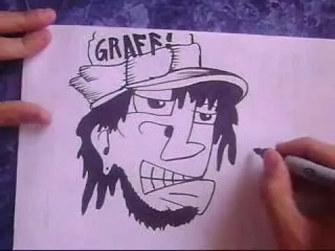 La Voz Dominicana - how to draw a graffiti character by wizard Videos