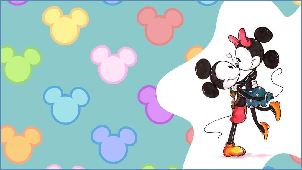 Wall romance micky y minie by mingaamorir on DeviantArt Wall romance micky y minie by mingaamorir on DeviantArt