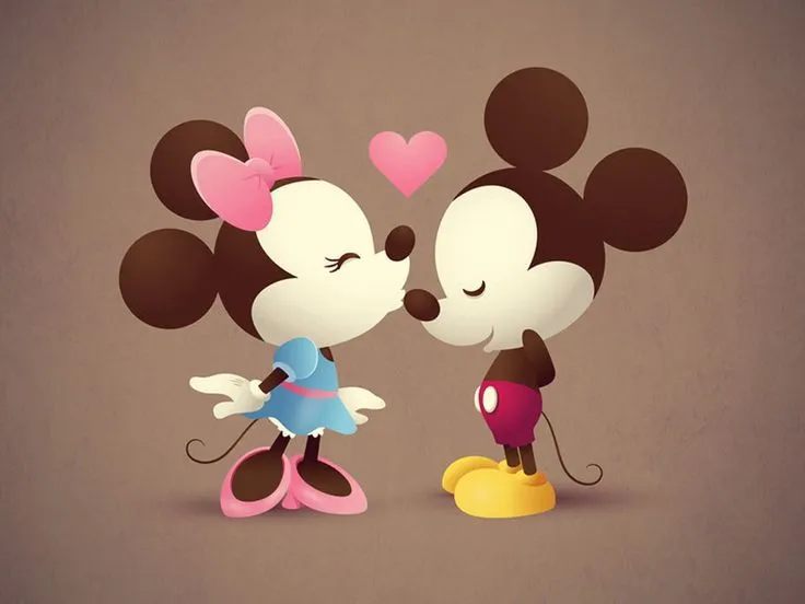 Mickey @ Minnie | Wallpaper Mickey and Minnie by PirulettaAzul ...