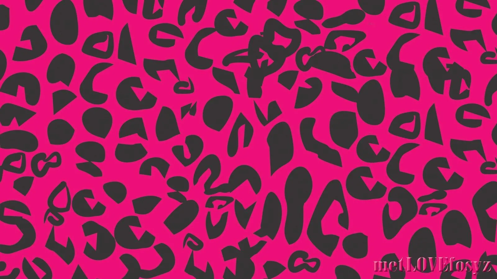 Dos Wallpaper en estilo estampado de piel de leopardo