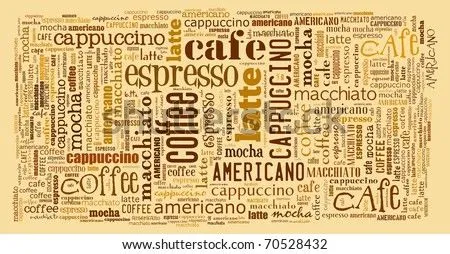 Wallpaper For Decorate Cafe Or Coffee Shop Stock Photo 70528432 ...