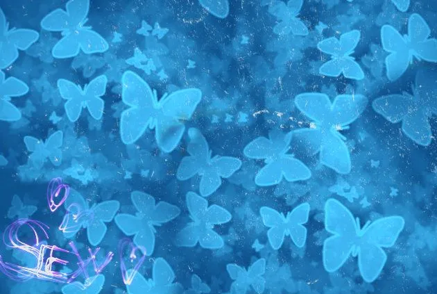 Wallpaper de mariposas azules by SuperstarElevate on DeviantArt