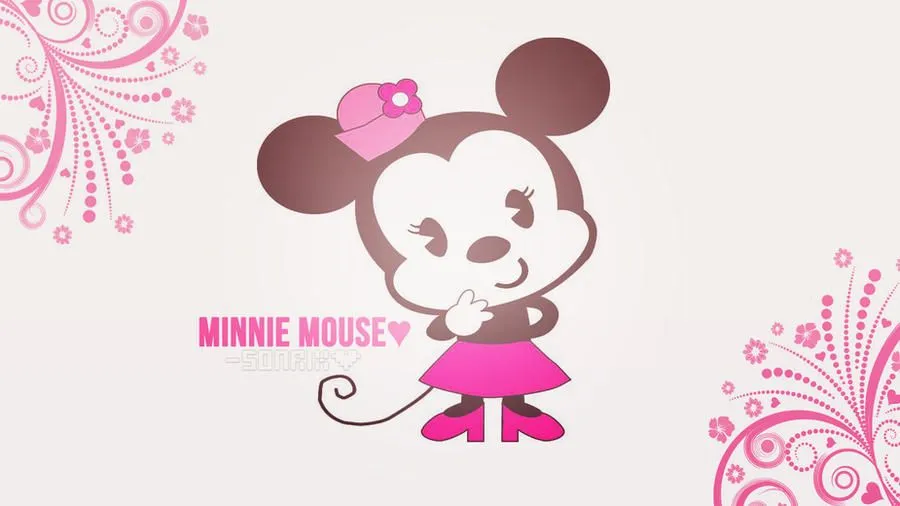 Wallpaper de Minnie Mouse by me by a-Sonrix on DeviantArt
