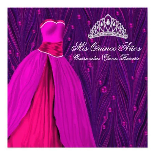 Pin Pink Quinceanera Invitations Wallpapers on Pinterest