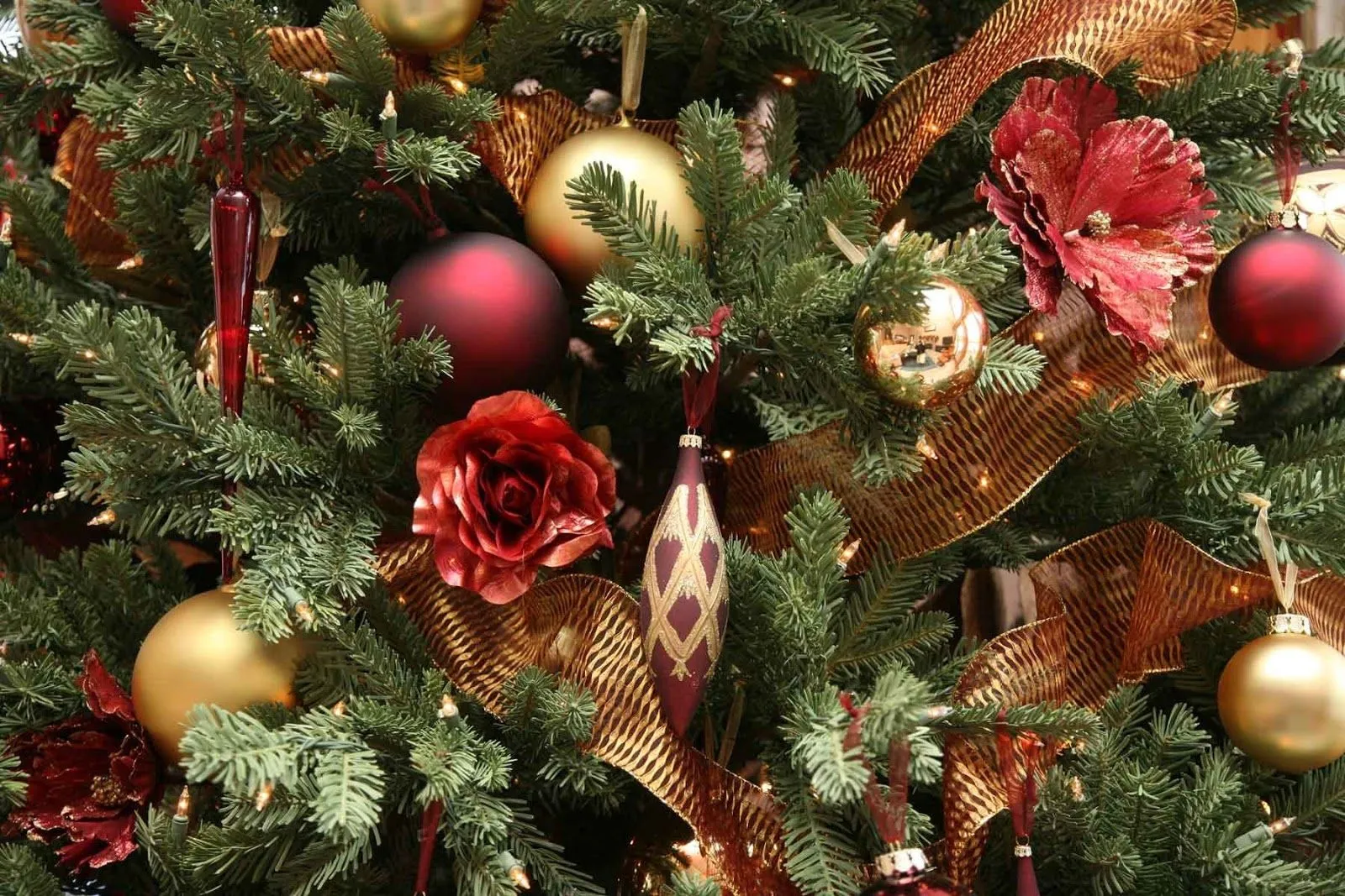 wallpapernarium: Árbol de navidad decorado