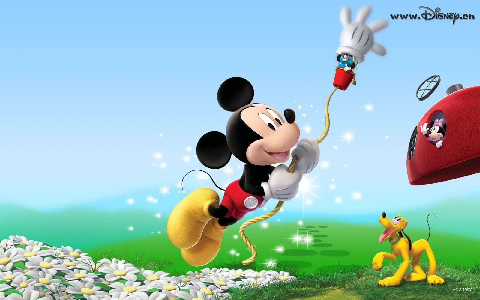 Wallpapers de Disney II (Mickey Mouse y Daisy) | Banco de Imagenes