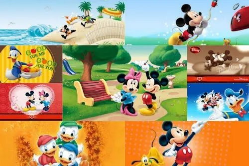 Wallpapers de Disney II (Mickey Mouse y Daisy) | Banco de Imágenes