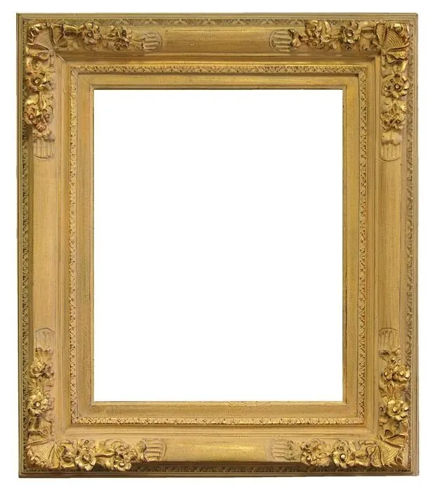 Washed Gold Frames | Light Gold Frames