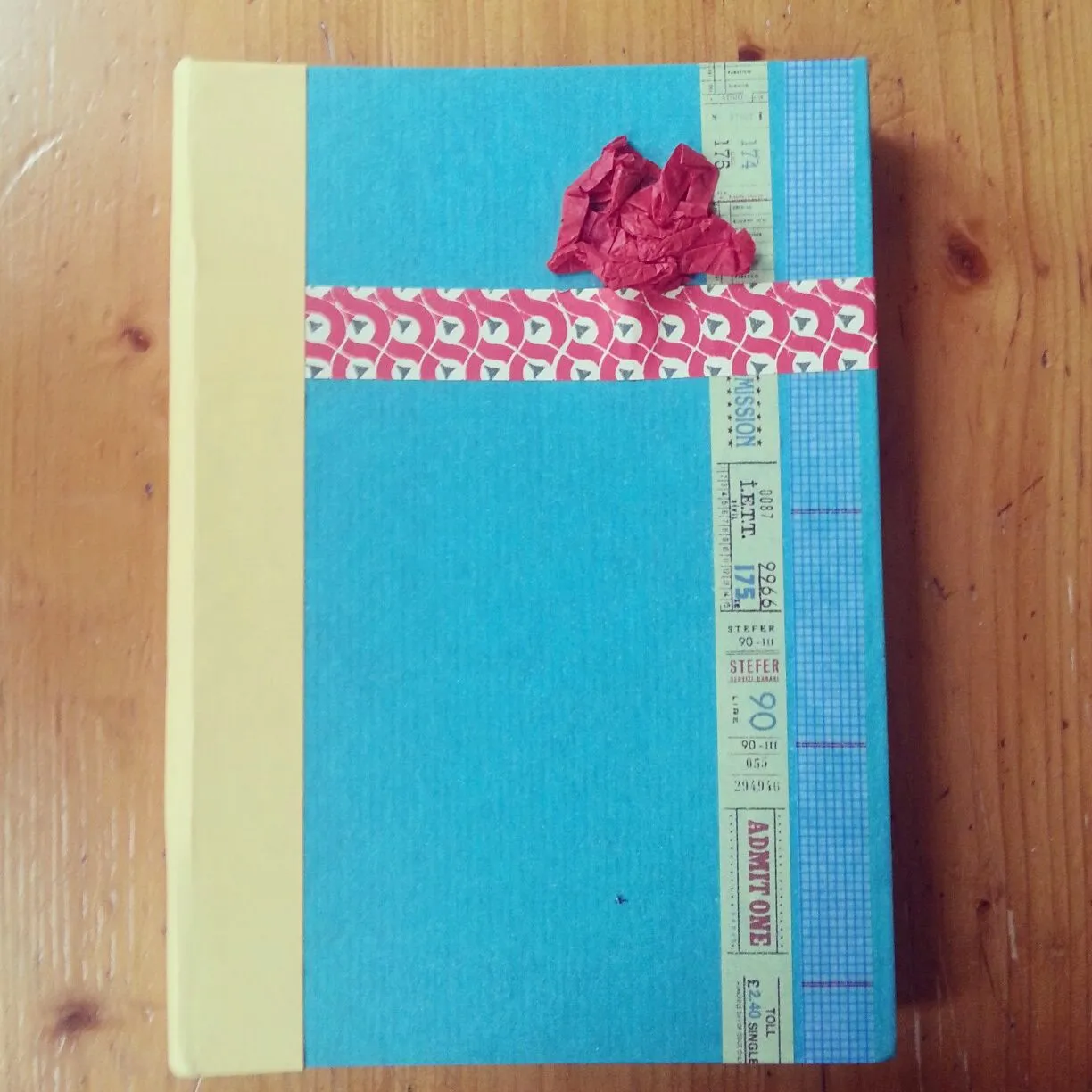 Y llegó el Washi Tape (en el cuaderno 18) | Los Cuadernos de Ana