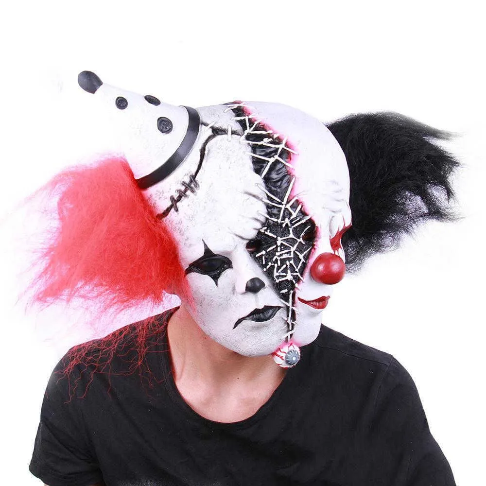 WAYLIKE Halloween Doble Cara Payaso Calavera Fantasma Bata Adulto Fiesta  Disfraz Máscara Horror Carnaval Cosplay De 30,86 € | DHgate