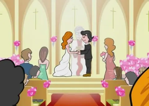 Wedding flash animations or short films / Cortos animados Flash ...