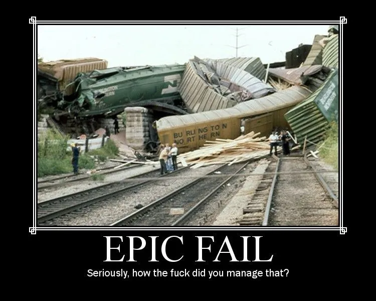 What does Epic Fail mean?