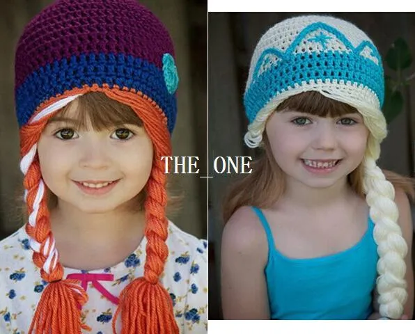 Wholesale crochet congelado sombreros de los niños de las niñas de ...