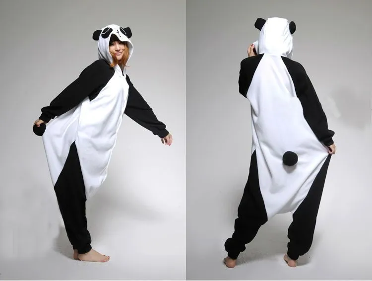 Wholesale Panda Kigurumi Pijama Pijama Animal Trajes de Cosplay ...