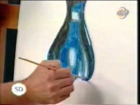 Willy Beruti enseña a pintar un jarron - part 1 de 2.flv - YouTube