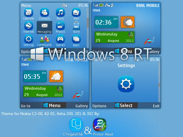 Windows 8 RT Theme for Nokia S40 320x240 by cyogesh56 on DeviantArt