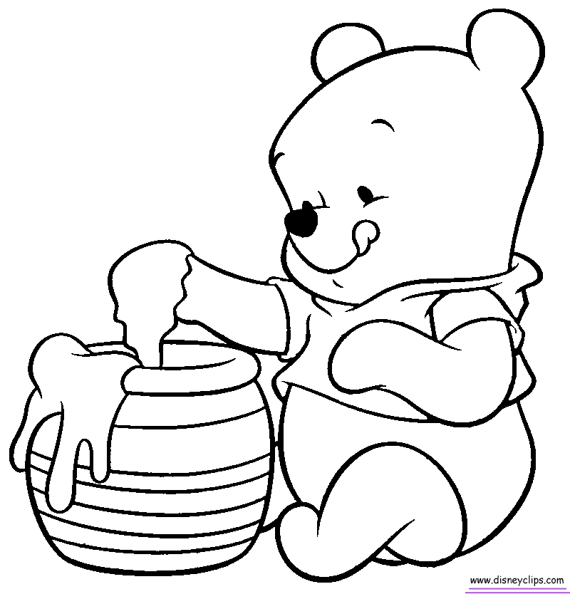 winnie pooh bebe para colorear - Buscar con Google | Dibujos Q ...