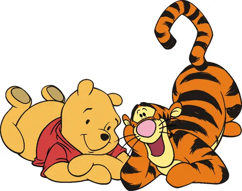 Winnie The Pooh And Tigger | Free Images at Clker.com - vector ...