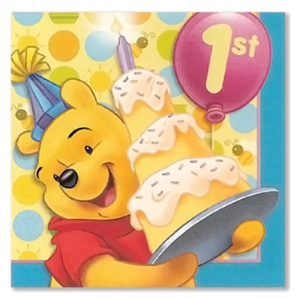 Winnie the Pooh cumpleaños 1 añito - Imagui