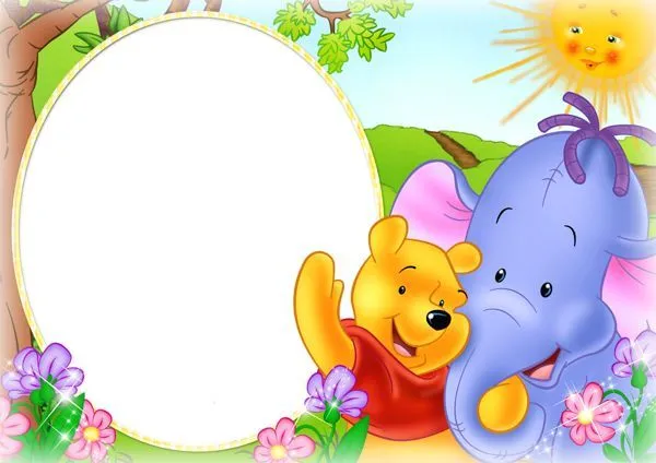 Marcos infantiles on Pinterest | Winnie The Pooh, Frames and Photoshop