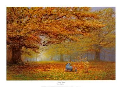 Winnie the Pooh: hojas de otoño Pósters por Peter Ellenshaw en ... Winnie the Pooh: hojas de otoño Pósters por Peter Ellenshaw en ...