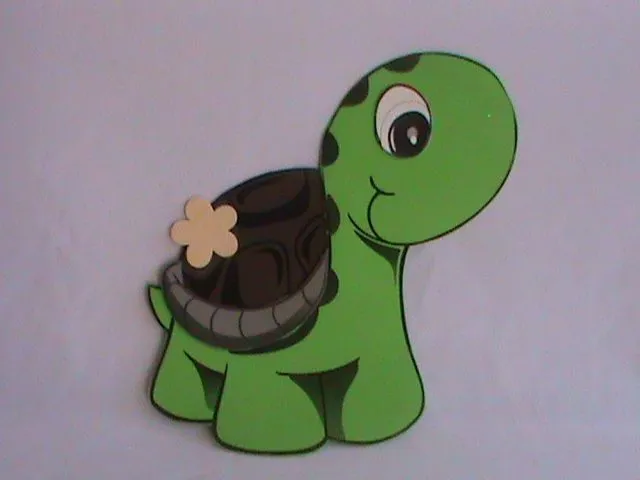 Imagen de una tortuga en foami - Imagui