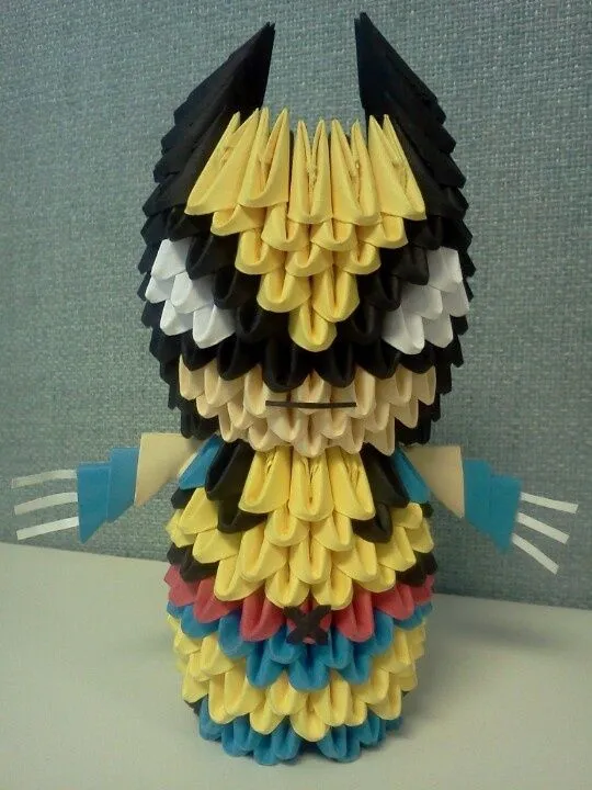 Wolverine | 3D Origami | Pinterest | Wolverines