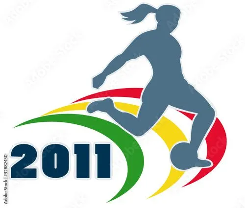 woman soccer player kicking ball" Imágenes de archivo y vectores ...