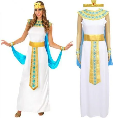 Antigua reina egipcia traje para mujeres reina egipcia disfraz de ...