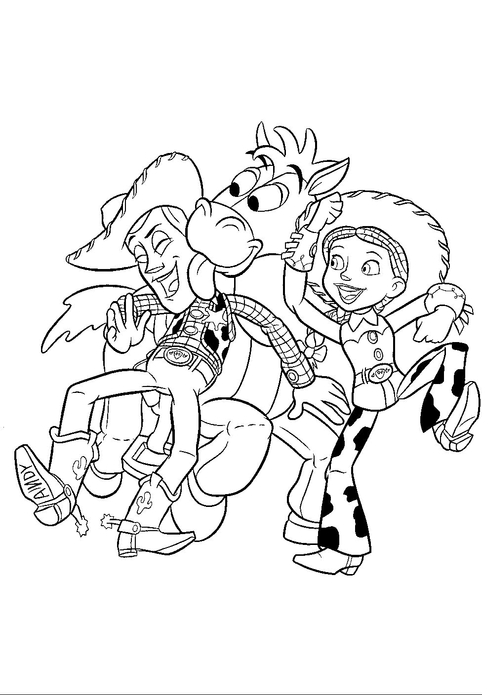 Woody, Jessie y Perdigón