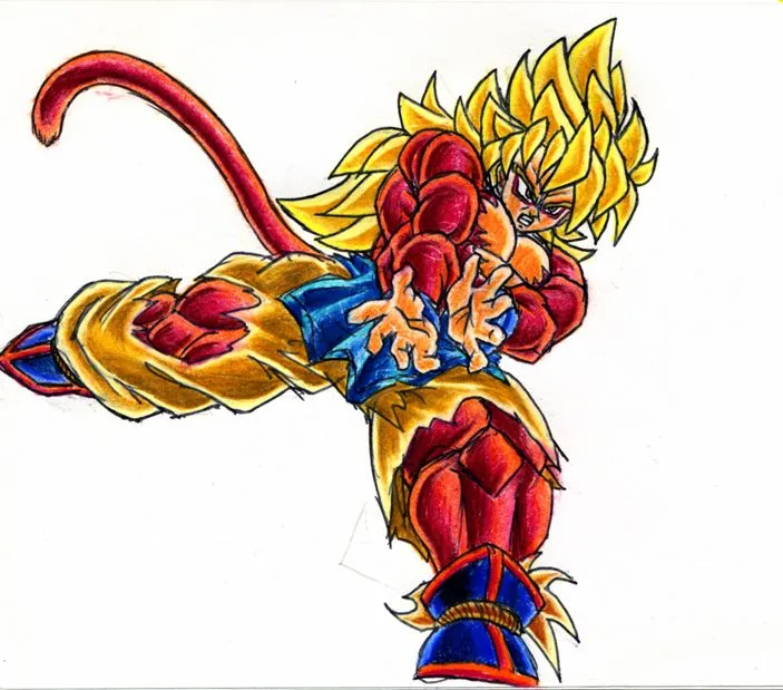Would-be Ssj-5 Goku by TurricanMan on DeviantArt