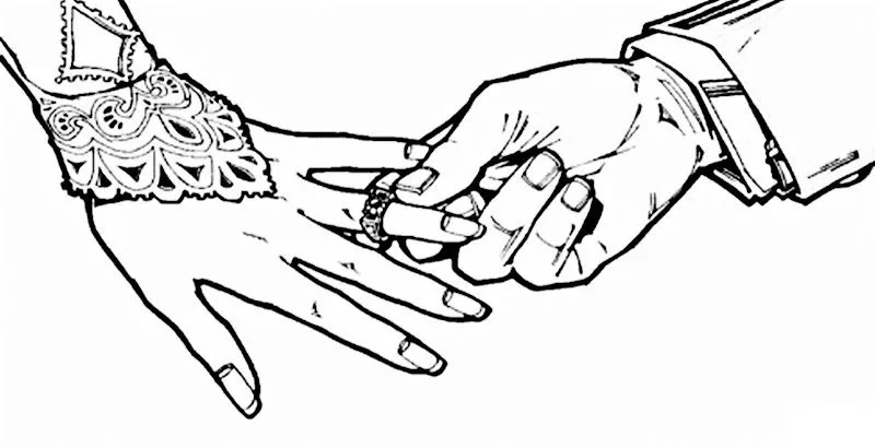 Dibujos para colorear de anillos de matrimonio - Imagui