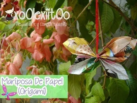 xoOlexiitOo ❥DIY Mariposas de Papel (Origami) - YouTube