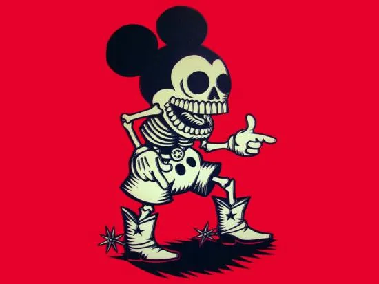 Mickey fumando - Imagui