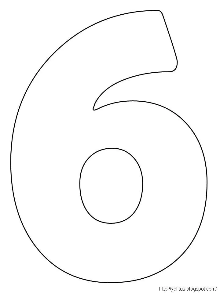Yolitas Decoraciones: Los numeros para colorear y recortar Yolitas Decoraciones: Los numeros para colorear y recortar