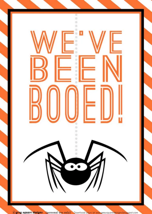You've Been Boo'd – Happy Halloween! | Simplified BeeSimplified Bee You've Been Boo'd – Happy Halloween! | Simplified BeeSimplified Bee