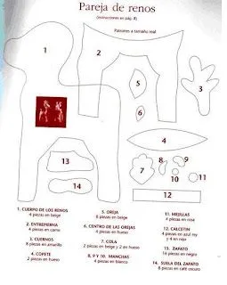 Yurancha: Moldes de Navidad en fieltro ( Christmas pattern) Yurancha: Moldes de Navidad en fieltro ( Christmas pattern)