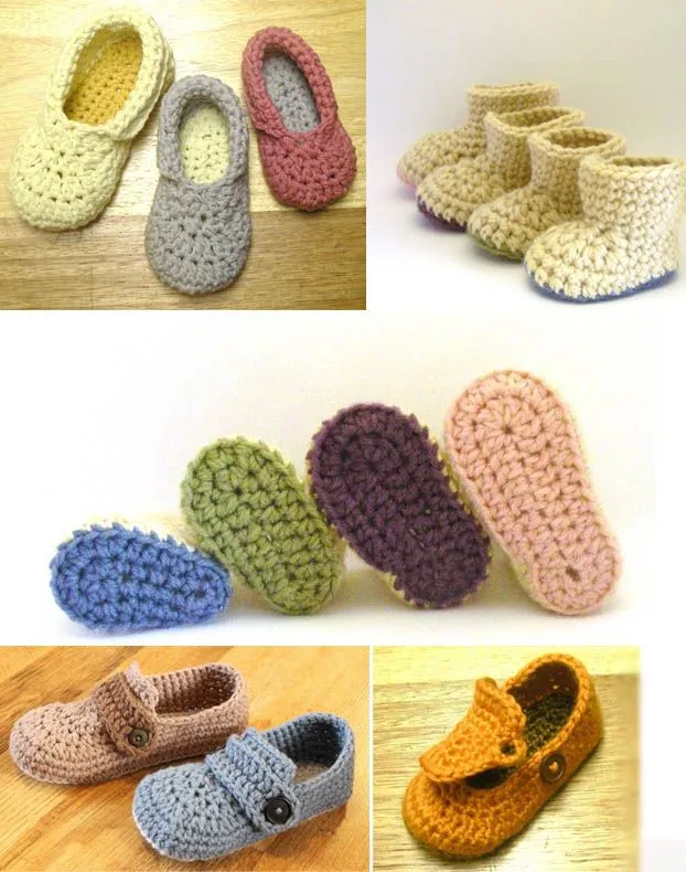 Zapatillas de crochet