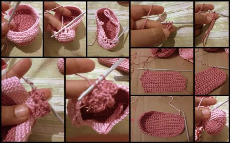 Zapatitos de crochet para bebés recien nacidos - Imagui ...