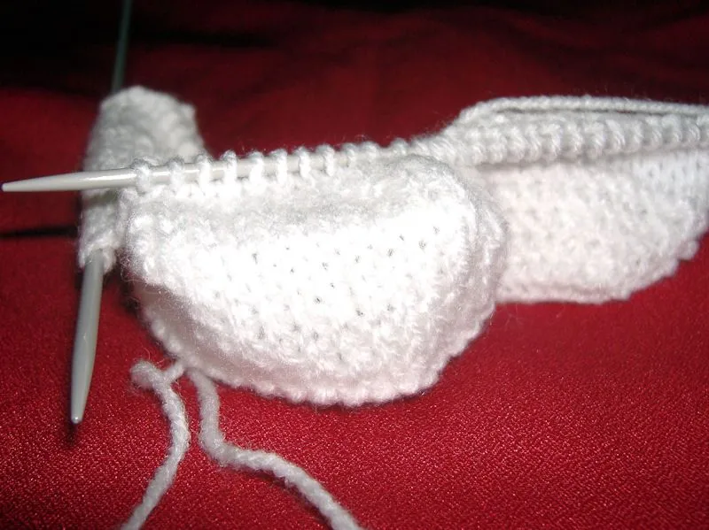 Como hacer zapatitos de bebé tejidos con dos agujas - Imagui